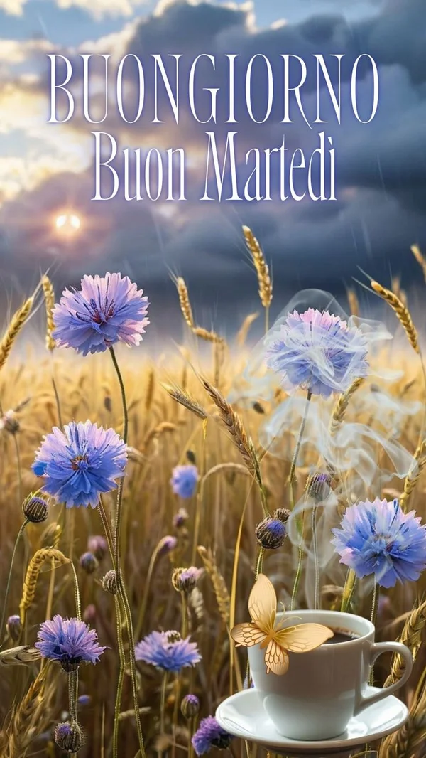 Immagini Buongiorno Martedì 12 agosto 2025 - Proverbio Cilentano #1