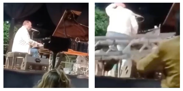 Immagine per Gualazzi sfiorato da crollo palco Cilento