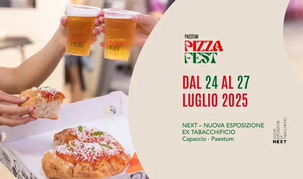 Immagine per Paestum Pizza Fest 2025: 4 Giorni di Gusto e Tradizione tra i Templi Greci